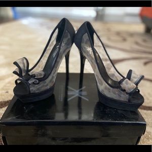 Kim Kardashian Miami Leopard Heels Size 9